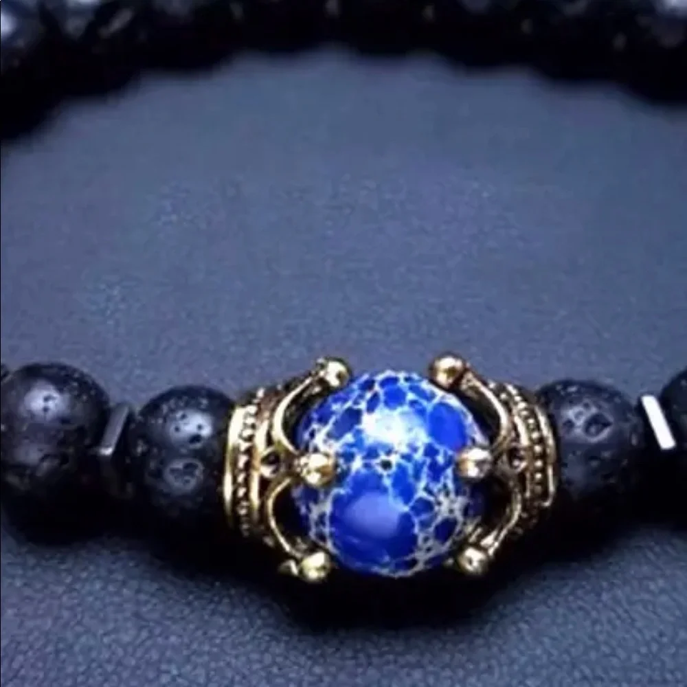 Crown Jewel Unisex Charm Bracelet